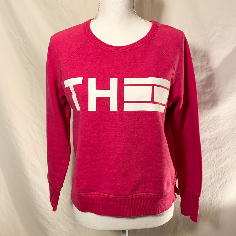 Tommy Hilfiger sport pink sweatshirt small